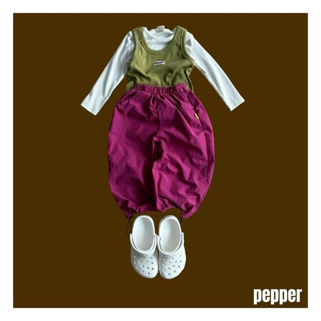 PEPPER リブTシャツ