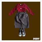 PEPPER リブレイヤードタンクトップ