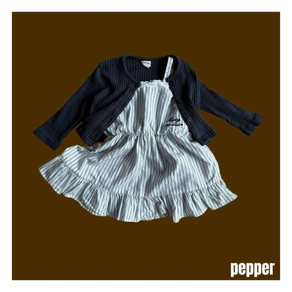 PEPPER モモレイヤードワンピース