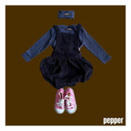 PEPPER コーデュロイショートオーバーオール