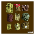 PEPPER ジェリーボーダーTシャツ