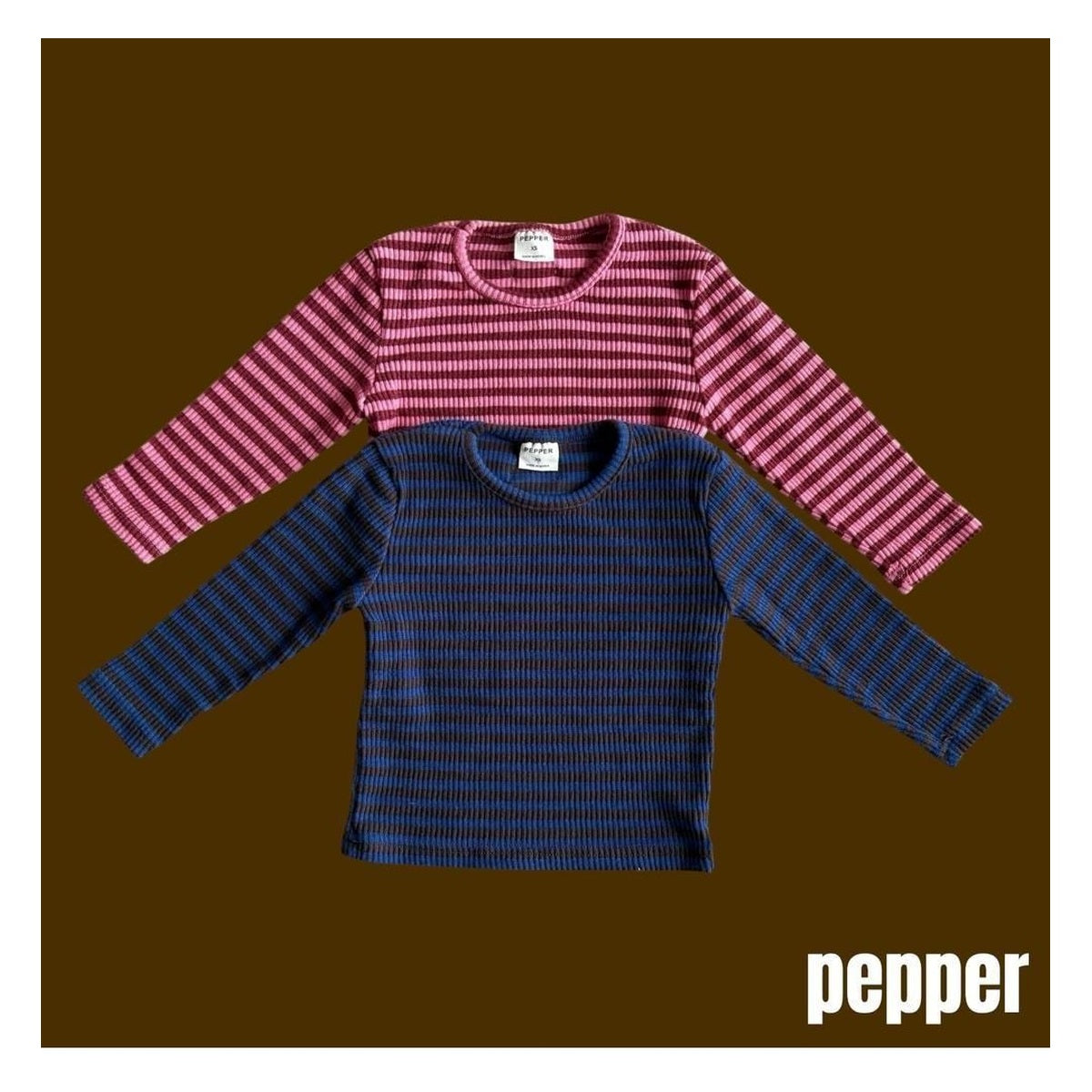 PEPPER ボーダーTシャツ