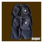 PEPPER ノンフェードデニムパンツ
