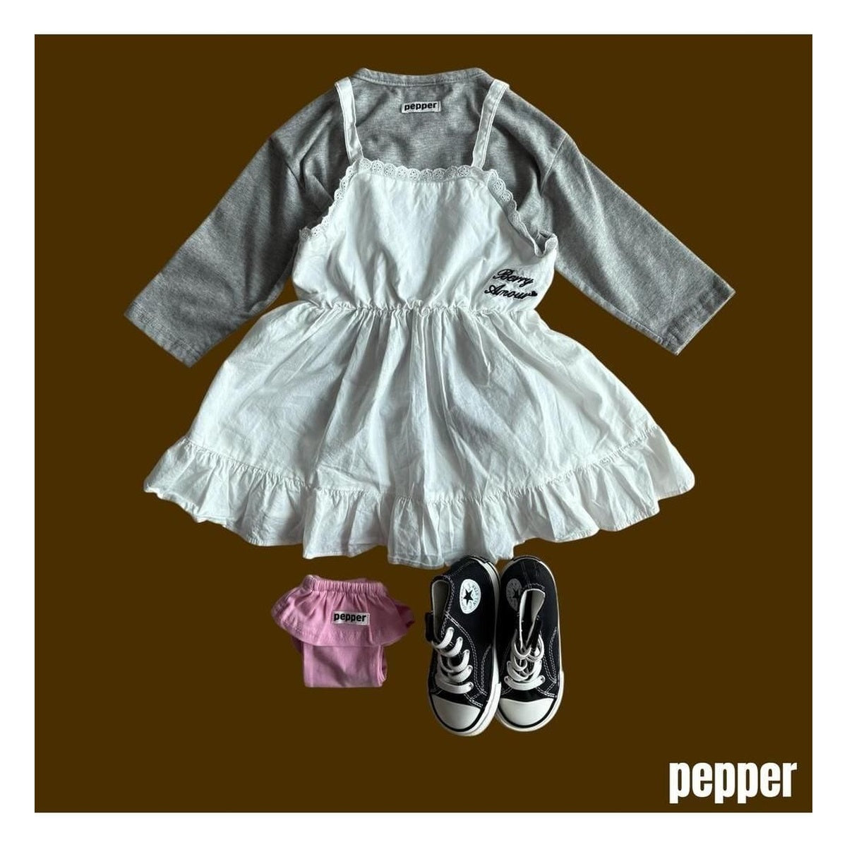 PEPPER マヨスパン基本Tシャツ
