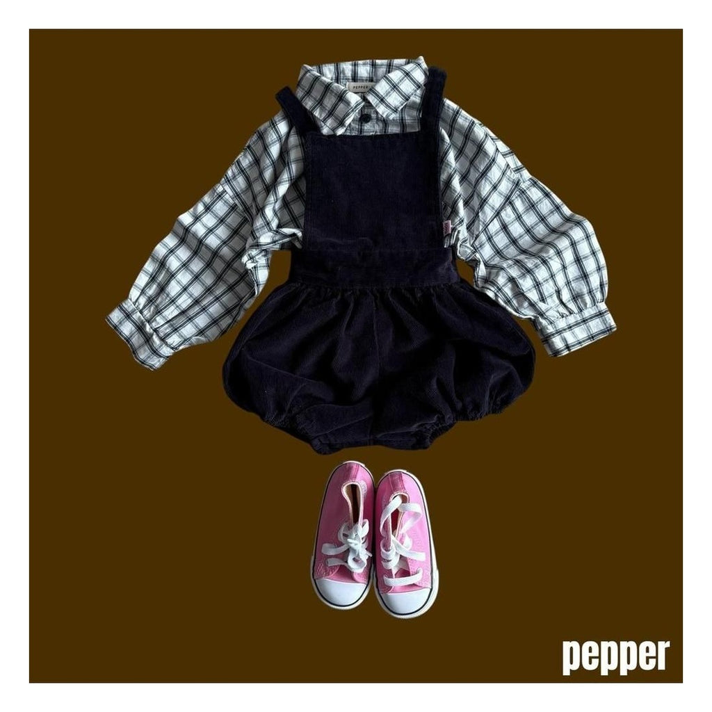 PEPPER クッキーチェックシャツ