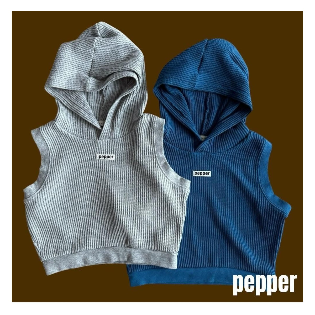 PEPPER ワッフルフードベスト