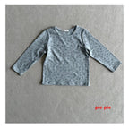 PIE フラワー柄 ぴったりTシャツ