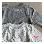 PIE フラワー柄 ぴったりTシャツ