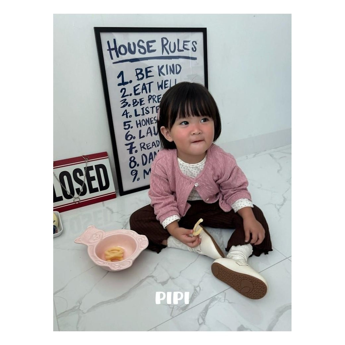 PIPI フラワーTシャツ