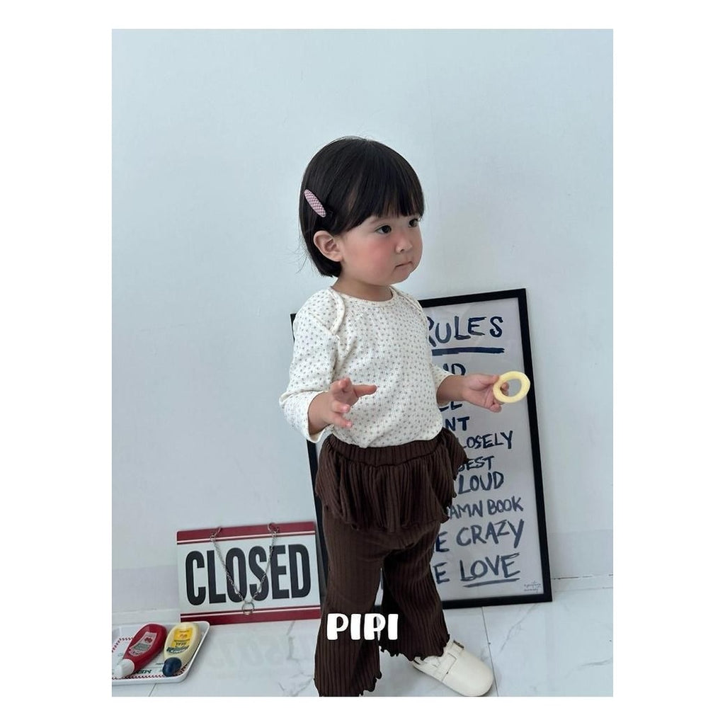 PIPI フラワーTシャツ