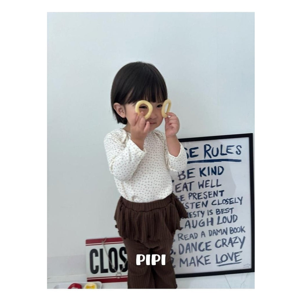 PIPI フラワーTシャツ