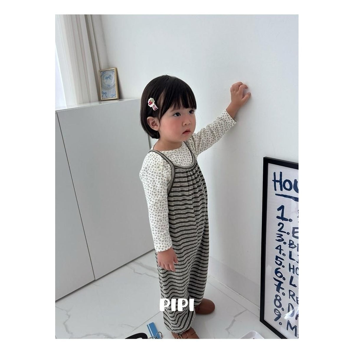 PIPI フラワーTシャツ