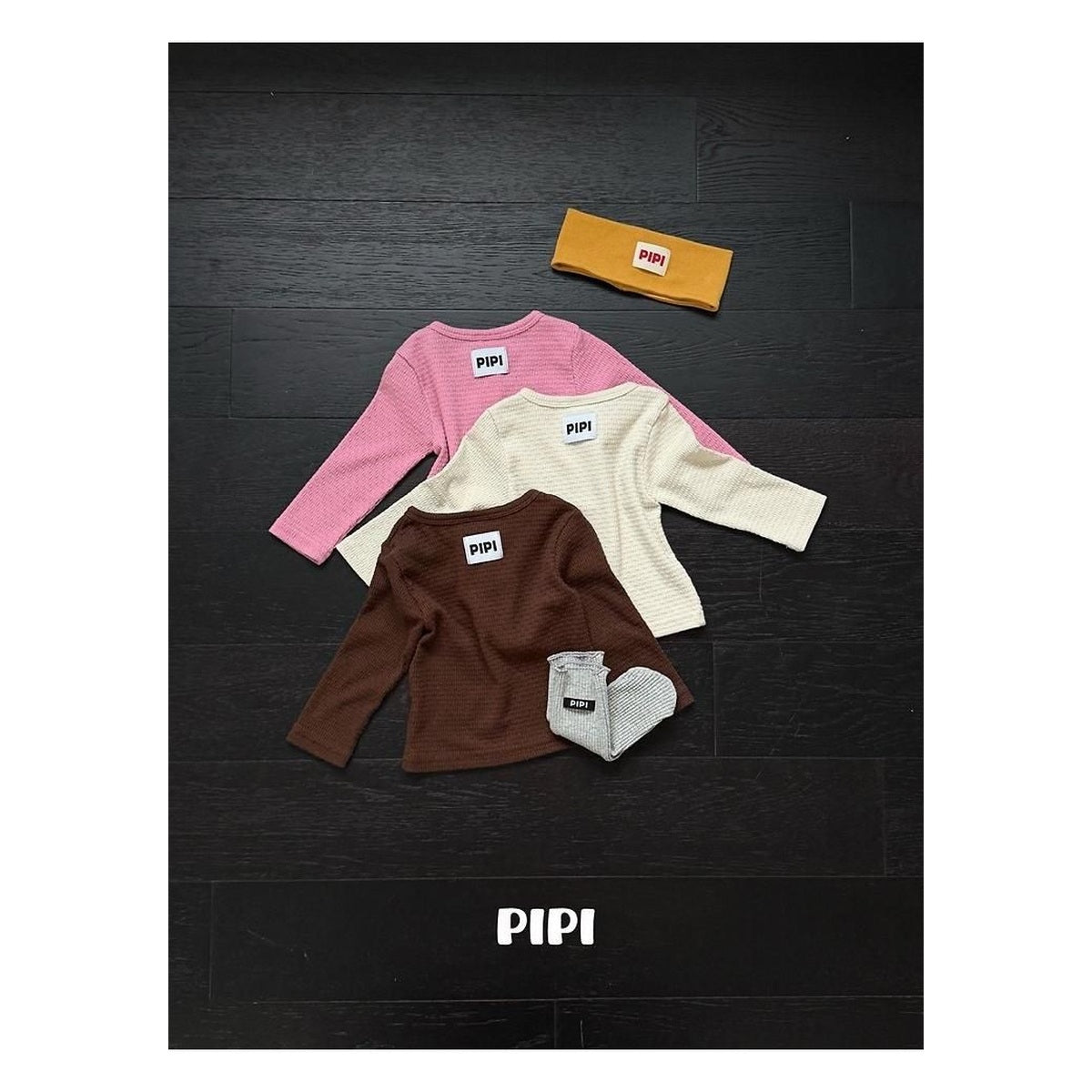 PIPI キッチュ短丈Tシャツ