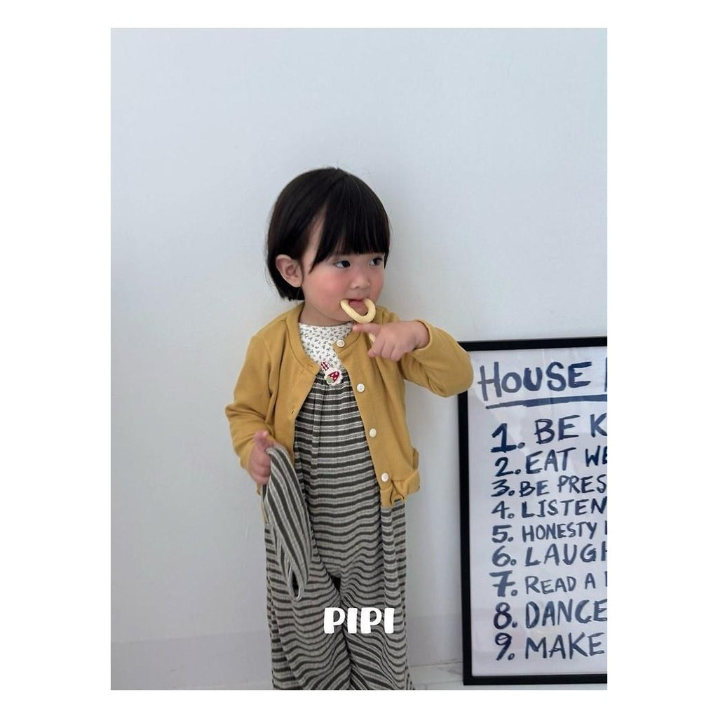 PIPI フリルカーディガン