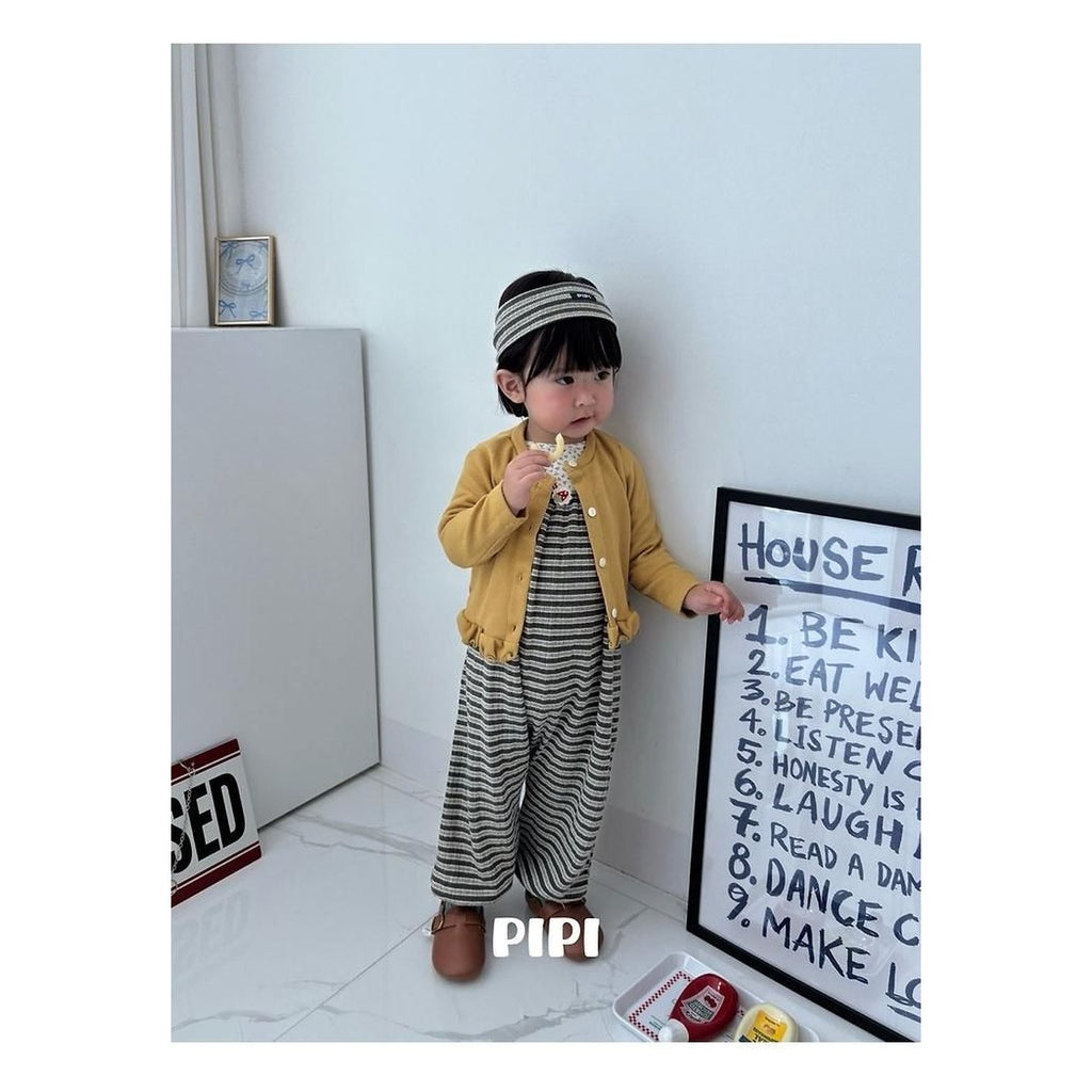 PIPI フリルカーディガン