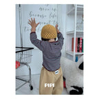 PIPI ボーダーラップTシャツ