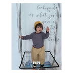 PIPI ボーダーラップTシャツ
