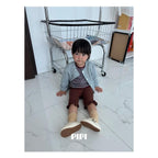 PIPI ボーダーラップTシャツ