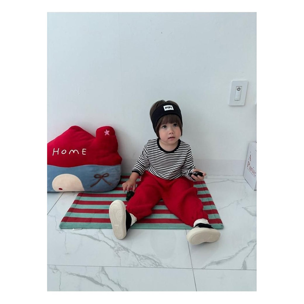 PIPI ボーダーラップTシャツ