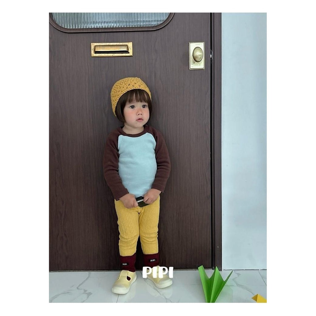 PIPI ナグラン配色Tシャツ