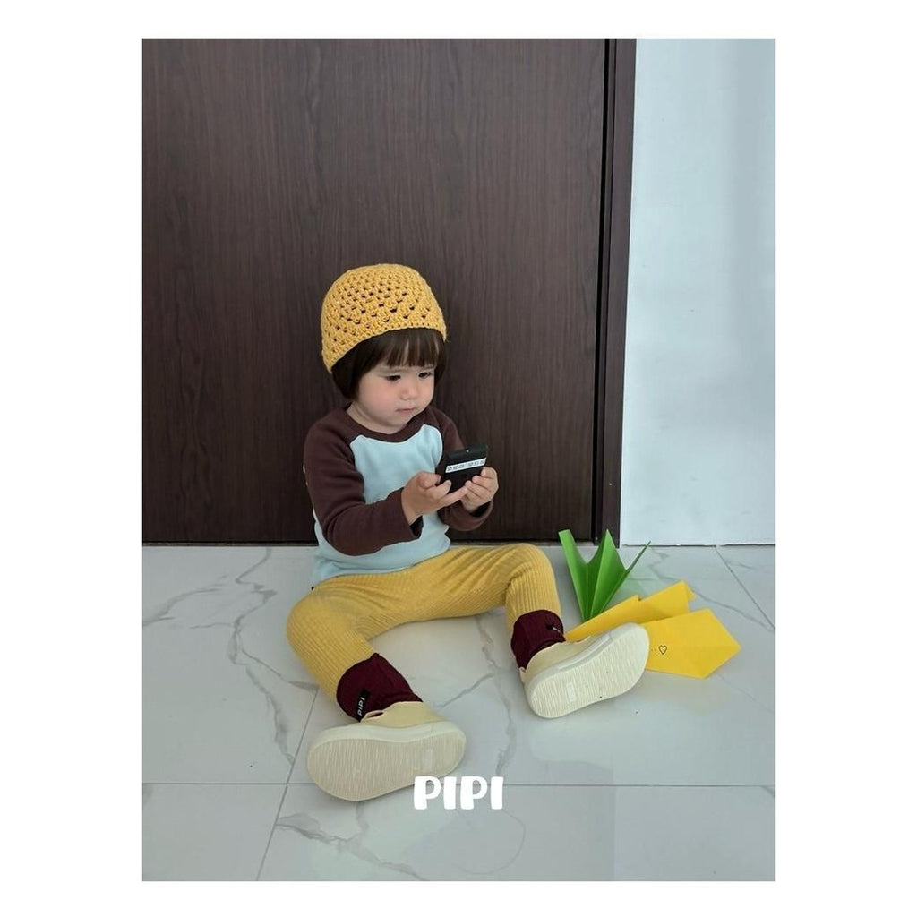 PIPI ナグラン配色Tシャツ