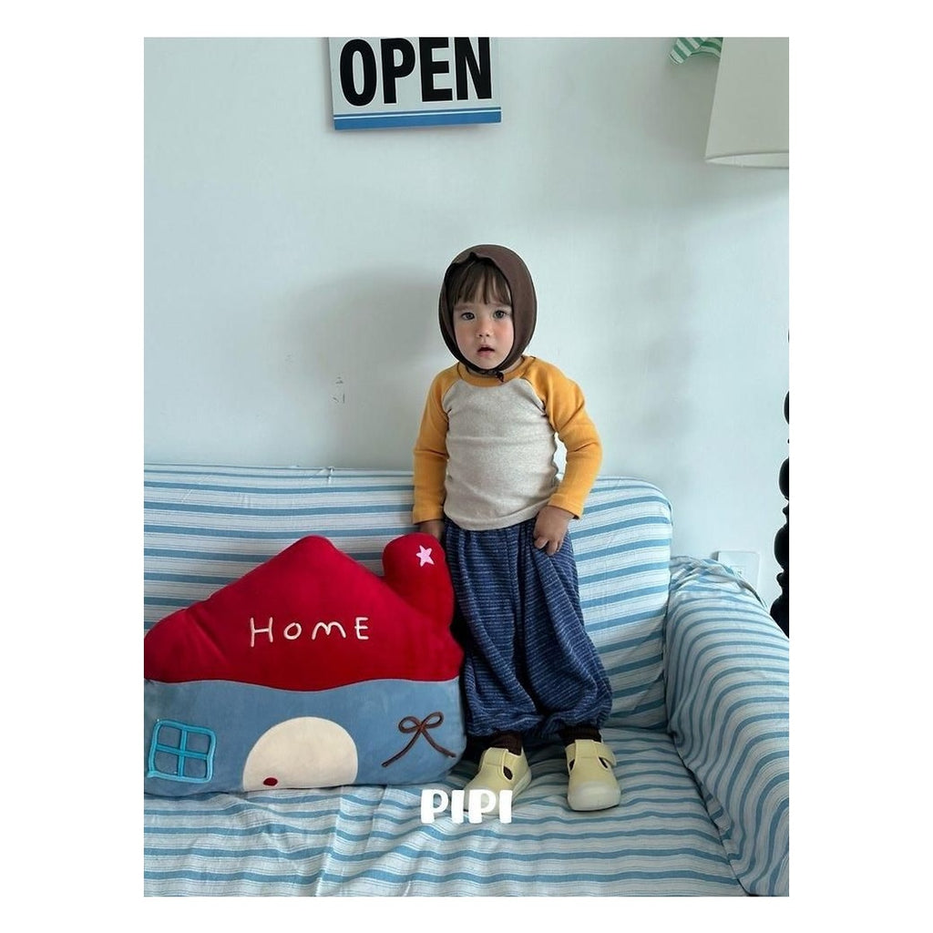 PIPI ナグラン配色Tシャツ