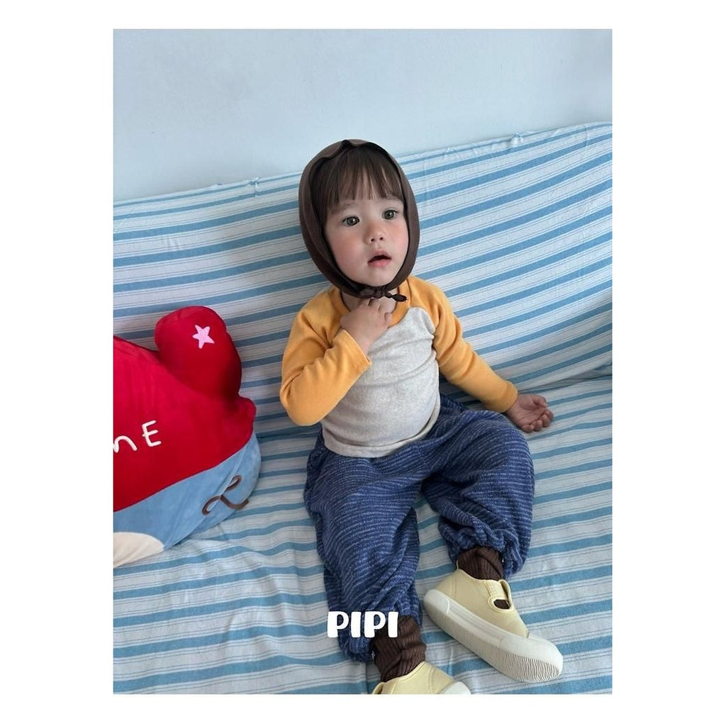 PIPI ナグラン配色Tシャツ
