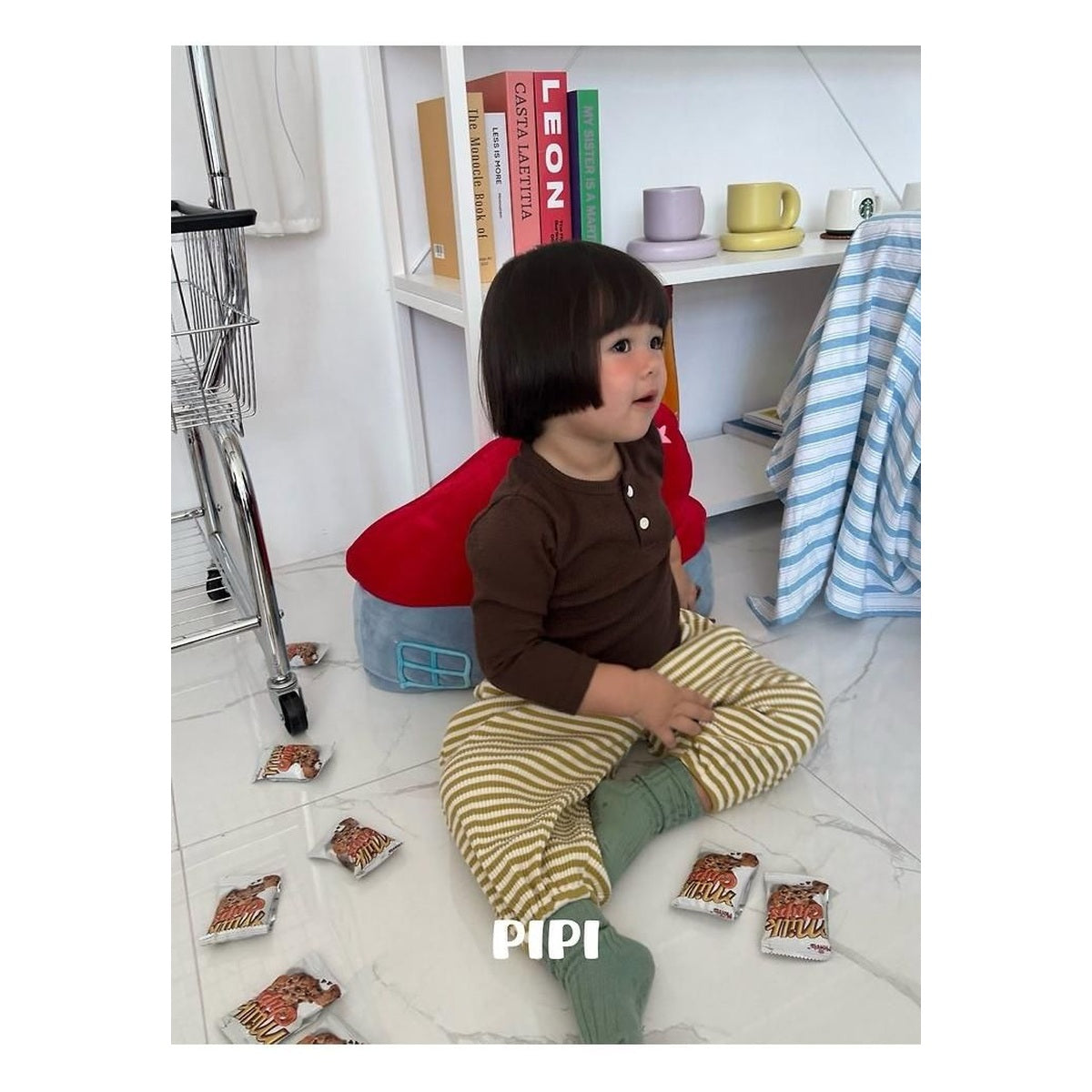 PIPI ストライプパンツ