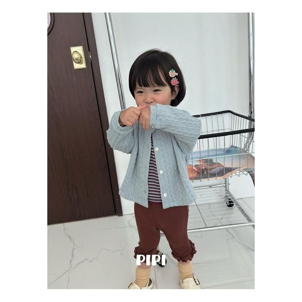 PIPI フリル8分丈パンツ