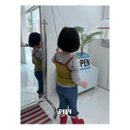PIPI フリル8分丈パンツ