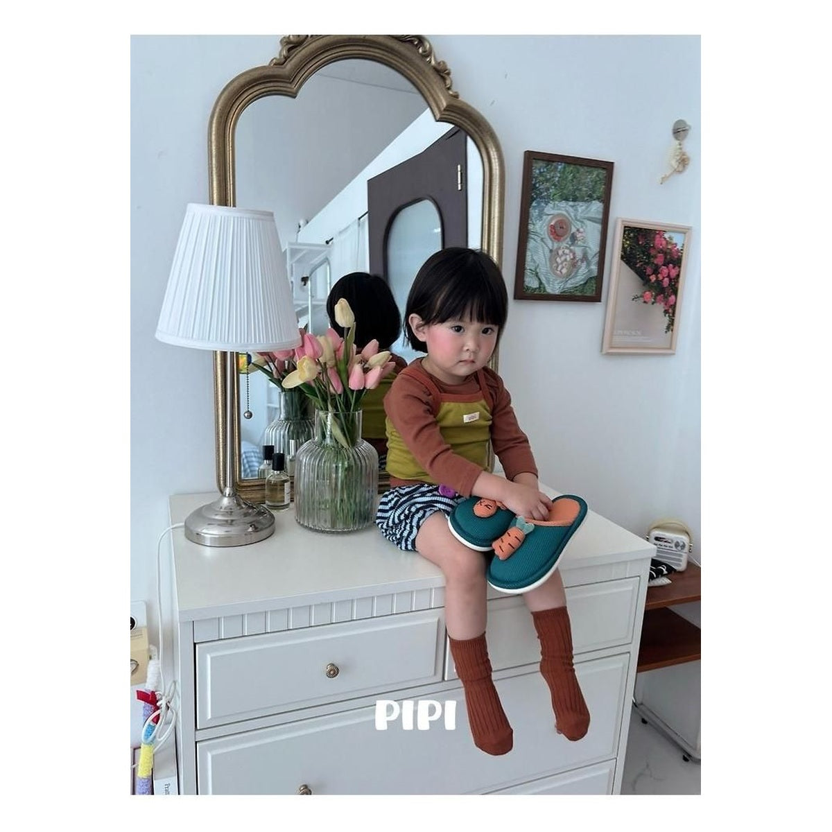 PIPI 配色タンクトップ