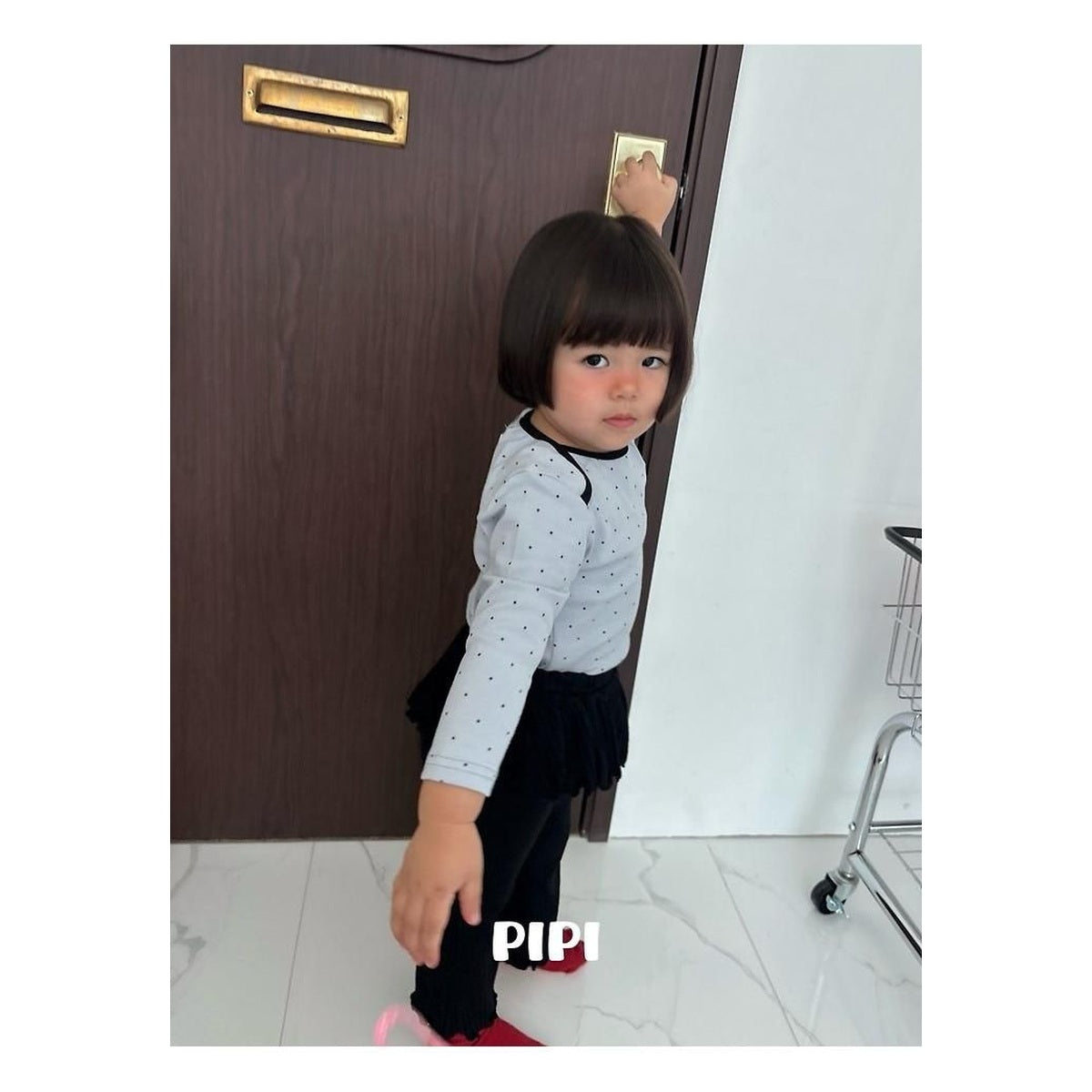 PIPI ドットTシャツ