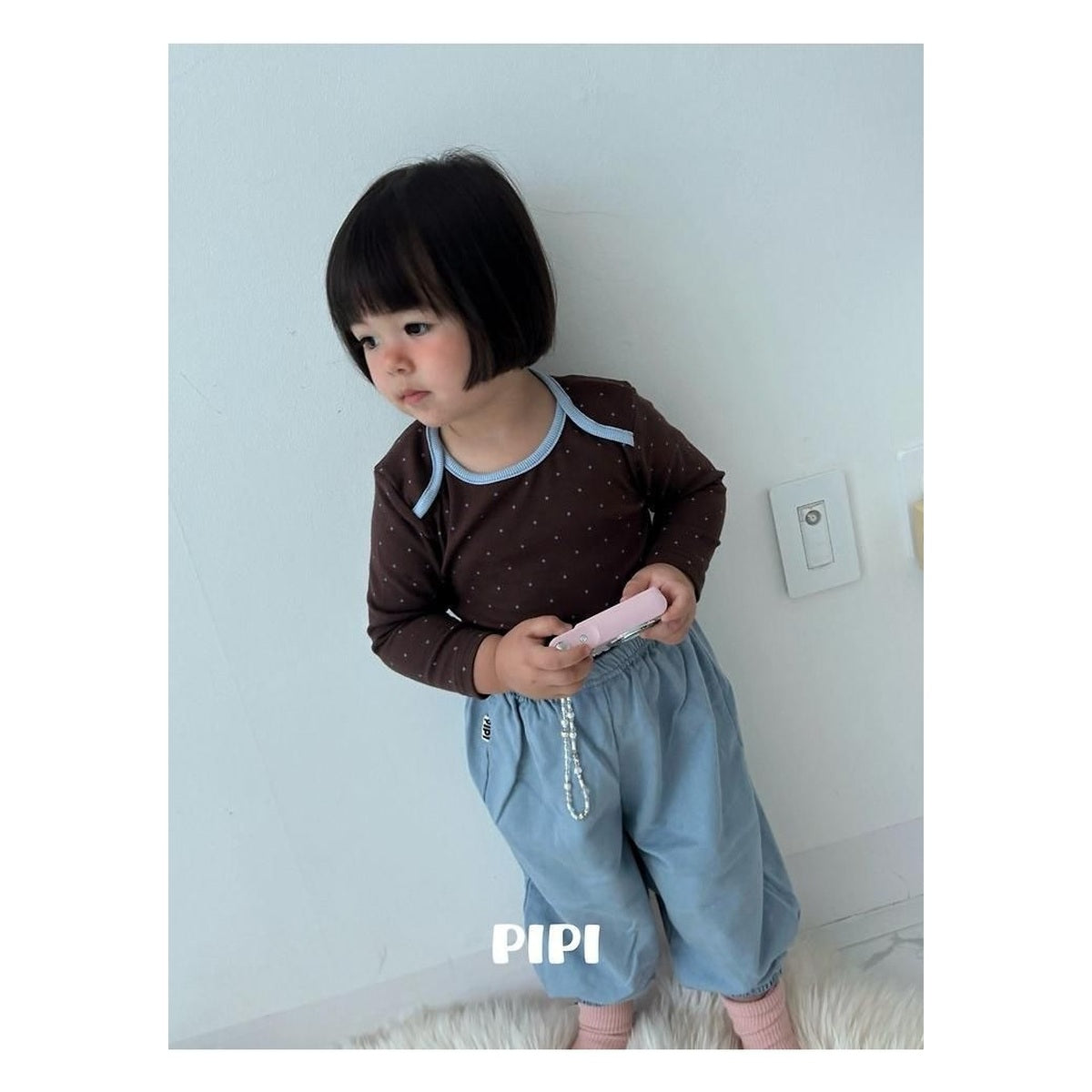 PIPI ドットTシャツ